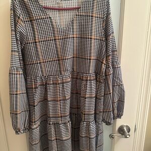 Stylish Kids Plaid Dress